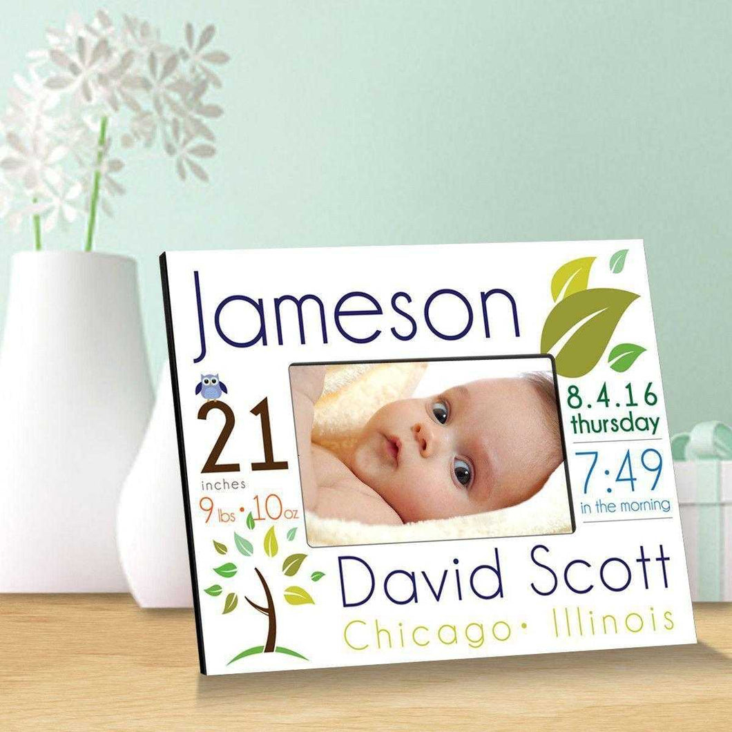 Personalized Baby Announcement Picture Frame | JDS