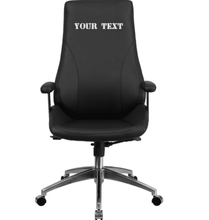 Cargar imagen en el visor de la galería, Custom Designed High Back Executive Chair With Your Personalized Name & Graphic