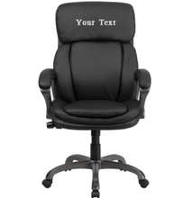 Cargar imagen en el visor de la galería, Custom Designed Lumbar Support Executive Chair With Your Personalized Name & Graphic
