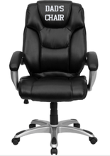 Cargar imagen en el visor de la galería, Custom Designed Silver Base Executive Office Chair With Your Personalized Name & Graphic