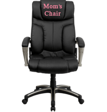 Cargar imagen en el visor de la galería, Custom Designed Folding Executive Office Chair With Your Personalized Name & Graphic