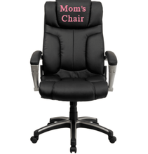 Cargar imagen en el visor de la galería, Custom Designed Folding Executive Office Chair With Your Personalized Name & Graphic