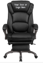 Cargar imagen en el visor de la galería, Custom Designed Ergonomic Executive Chair With Your Personalized Name & Graphic