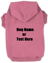 Load image into Gallery viewer, Custom Personalized Design Your Own Dog Hoodie Sweatshirt (pet Clothing)