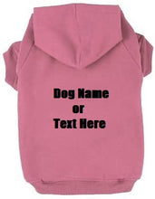 Cargar imagen en el visor de la galería, Custom Personalized Design Your Own Dog Hoodie Sweatshirt (pet Clothing)