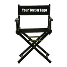 Cargar imagen en el visor de la galería, Custom Designed Folding Directors Chair With Your Personal Or Business Logo.