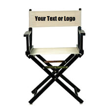 Load image into Gallery viewer, Custom Designed Folding Directors Chair With Your Personal Or Business Logo.