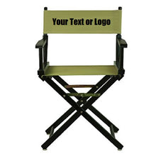 Cargar imagen en el visor de la galería, Custom Designed Folding Directors Chair With Your Personal Or Business Logo.