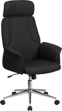 Cargar imagen en el visor de la galería, Custom Designed High Back Fabric Executive Chair With Your Personalized Name & Graphic
