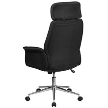 Cargar imagen en el visor de la galería, Custom Designed High Back Fabric Executive Chair With Your Personalized Name & Graphic
