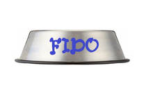Cargar imagen en el visor de la galería, Custom Personalize Your Stainless Steel Pet/Dog/Cat Bowl with Pet Name or Text