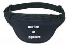 画像をギャラリービューアに読み込む, Custom Personalized 2 Zipper Quick Release Buckle Adjustable Waste Sport Fanny Pack | DG Custom Graphics