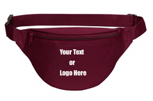 画像をギャラリービューアに読み込む, Custom Personalized 2 Zipper Quick Release Buckle Adjustable Waste Sport Fanny Pack | DG Custom Graphics