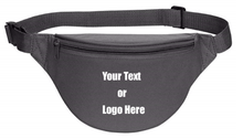 画像をギャラリービューアに読み込む, Custom Personalized 2 Zipper Quick Release Buckle Adjustable Waste Sport Fanny Pack | DG Custom Graphics