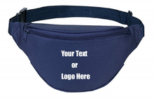 画像をギャラリービューアに読み込む, Custom Personalized 2 Zipper Quick Release Buckle Adjustable Waste Sport Fanny Pack | DG Custom Graphics