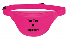 画像をギャラリービューアに読み込む, Custom Personalized 2 Zipper Quick Release Buckle Adjustable Waste Sport Fanny Pack | DG Custom Graphics