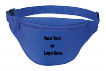 画像をギャラリービューアに読み込む, Custom Personalized 2 Zipper Quick Release Buckle Adjustable Waste Sport Fanny Pack | DG Custom Graphics
