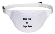 画像をギャラリービューアに読み込む, Custom Personalized 2 Zipper Quick Release Buckle Adjustable Waste Sport Fanny Pack | DG Custom Graphics