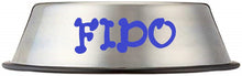 Cargar imagen en el visor de la galería, Custom Personalize Your Stainless Steel Pet/Dog/Cat Bowl with Pet Name or Text