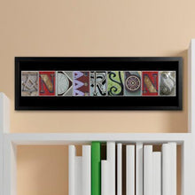 画像をギャラリービューアに読み込む, Personalized Architectural Urban Alphabet Name Sign - Full Color | JDS