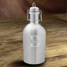 画像をギャラリービューアに読み込む, Personalized Insulated Stainless Steel Beer Growler | JDS