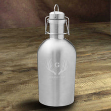 画像をギャラリービューアに読み込む, Personalized Insulated Stainless Steel Beer Growler | JDS