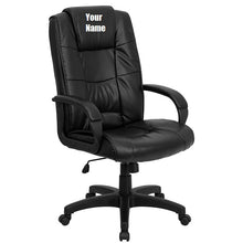 Cargar imagen en el visor de la galería, Custom Designed Executive Office Chair With Your Personalized Name & Graphic