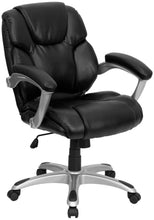 Cargar imagen en el visor de la galería, Custom Designed Swivel Executive Office Chair With Your Personalized Name & Graphic