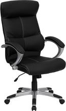 Cargar imagen en el visor de la galería, Custom Designed Curved Headrest Executive Chair With Your Personalized Name & Graphic