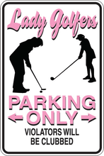 Cargar imagen en el visor de la galería, Personalized Novelty Sports Player Parking Sign, Bedroom Signs, Funny Gift Signs