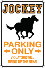 Cargar imagen en el visor de la galería, Personalized Novelty Sports Player Parking Sign, Bedroom Signs, Funny Gift Signs