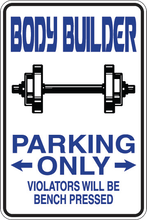 Cargar imagen en el visor de la galería, Personalized Novelty Sports Player Parking Sign, Bedroom Signs, Funny Gift Signs