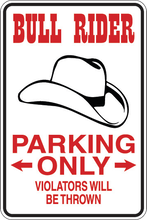 Cargar imagen en el visor de la galería, Personalized Novelty Sports Player Parking Sign, Bedroom Signs, Funny Gift Signs