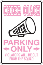 Cargar imagen en el visor de la galería, Personalized Novelty Sports Player Parking Sign, Bedroom Signs, Funny Gift Signs
