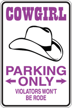 Cargar imagen en el visor de la galería, Personalized Novelty Sports Player Parking Sign, Bedroom Signs, Funny Gift Signs