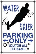 Cargar imagen en el visor de la galería, Personalized Novelty Sports Player Parking Sign, Bedroom Signs, Funny Gift Signs