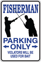 Cargar imagen en el visor de la galería, Personalized Novelty Sports Player Parking Sign, Bedroom Signs, Funny Gift Signs