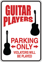 Cargar imagen en el visor de la galería, Personalized Novelty Sports Player Parking Sign, Bedroom Signs, Funny Gift Signs