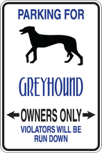 Cargar imagen en el visor de la galería, Personalized Novelty Pet Parking Sign, Animal Lover Signs, Funny Gift Signs