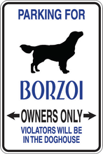 Cargar imagen en el visor de la galería, Personalized Novelty Pet Parking Sign, Animal Lover Signs, Funny Gift Signs
