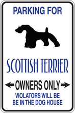 Cargar imagen en el visor de la galería, Personalized Novelty Pet Parking Sign, Animal Lover Signs, Funny Gift Signs
