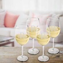 画像をギャラリービューアに読み込む, Personalized Wine Glasses - Set of 4 - White Wine - Wedding Gifts | JDS