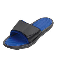 画像をギャラリービューアに読み込む, Custom designed athletic slides with your personal or business logo.