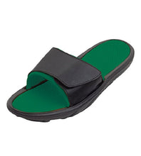 画像をギャラリービューアに読み込む, Custom designed athletic slides with your personal or business logo.