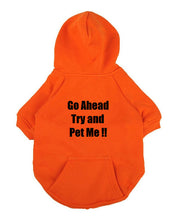 Cargar imagen en el visor de la galería, Custom Personalized Design Your Own Dog Hoodie Sweatshirt (pet Clothing)