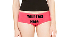 Cargar imagen en el visor de la galería, Custom Personalized Designed Panties For Weddings, Bachlorette Or Special Occasions