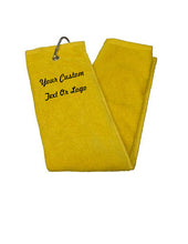 Load image into Gallery viewer, Custom Personalized Monogrammed/Embroidered Golf Towels