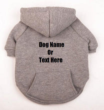 Cargar imagen en el visor de la galería, Custom Personalized Design Your Own Dog Hoodie Sweatshirt (pet Clothing)
