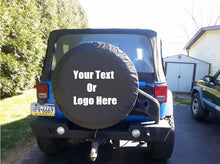 Load image into Gallery viewer, Custom Personalized Tire Cover With Full Color Artwork