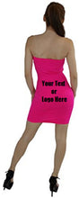 Cargar imagen en el visor de la galería, Custom Personalized Designed Womens Seamless Strapless Tube Dress | DG Custom Graphics